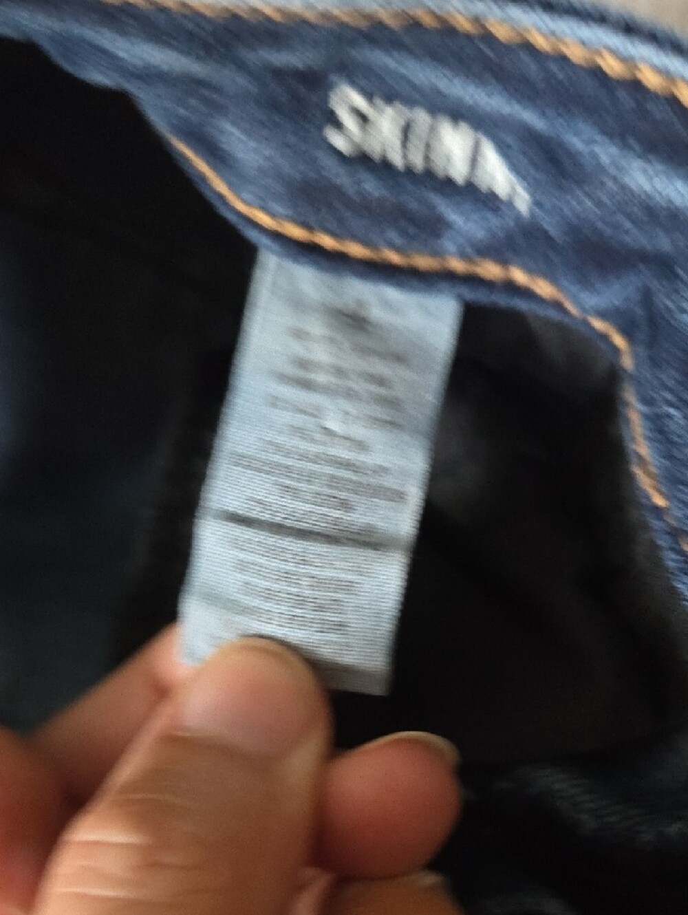 American Eagle Outfitters Dark Indigo Skinny Jeans - Picture 2 of 13